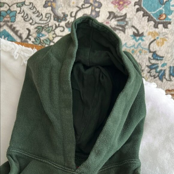 J. America Mega Hood Green Sweatshirt - Picture 3 of 7